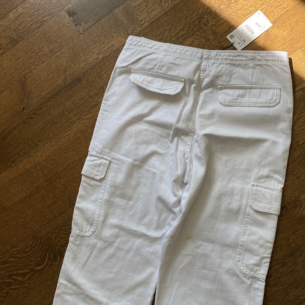 Zara white cargo pants. NWT - Picture 6 of 6